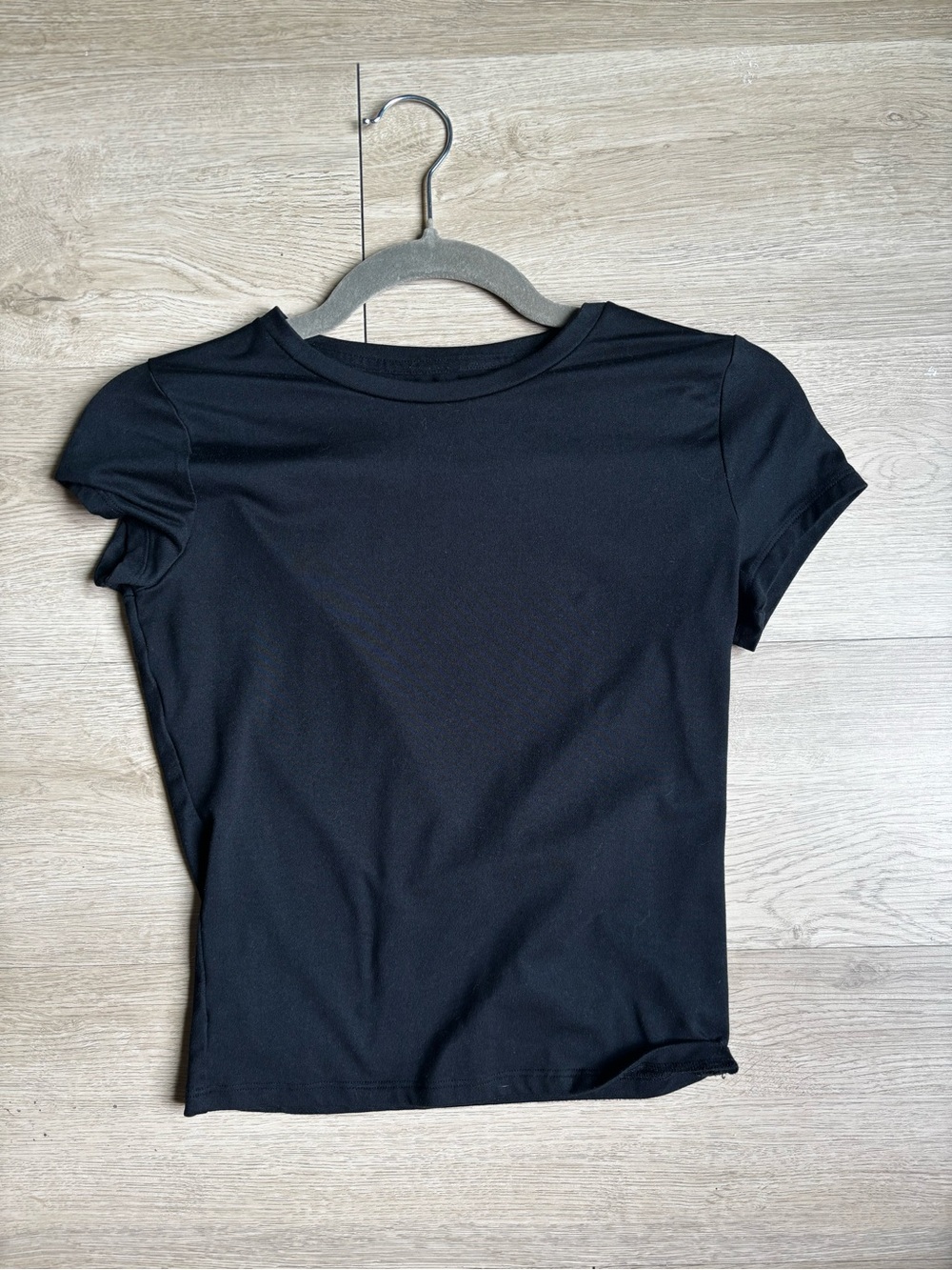 Hollister Black Short Sleeve Tee - Classic Crew